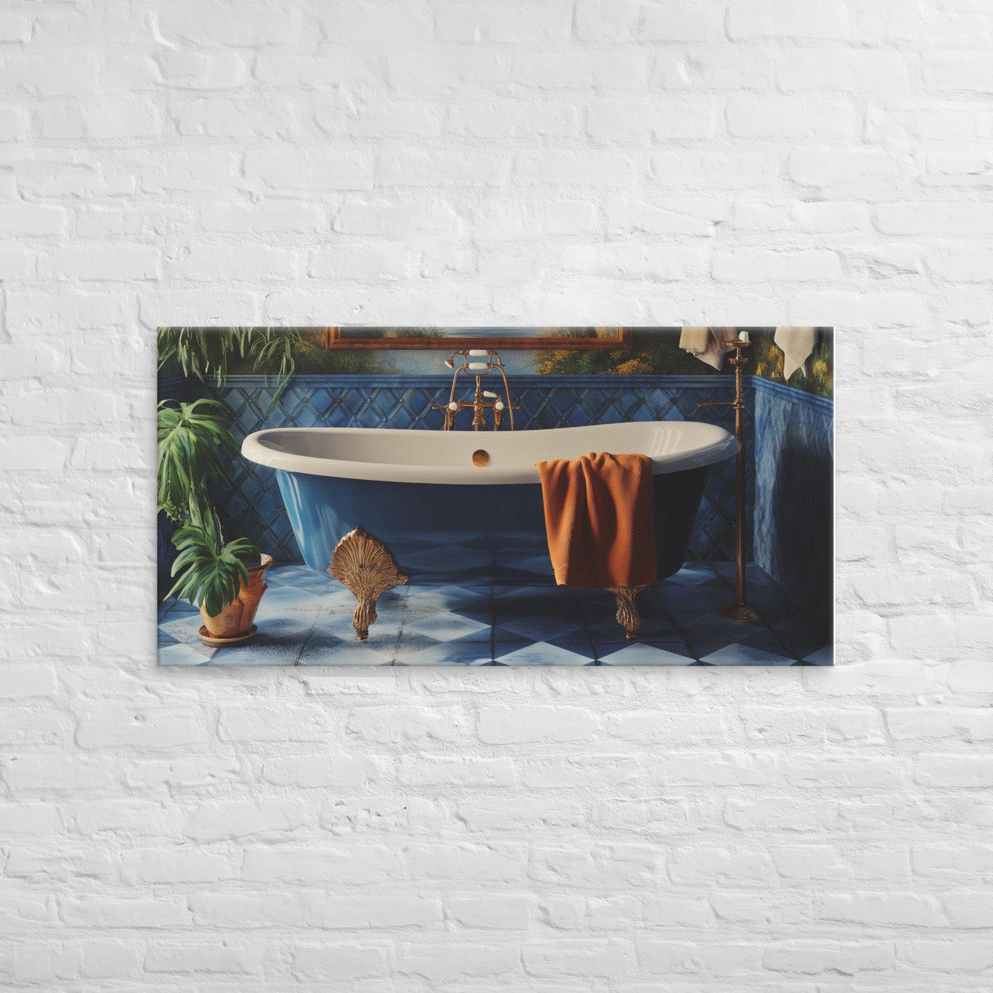 Tropical Oasis Retreat Canvas 24