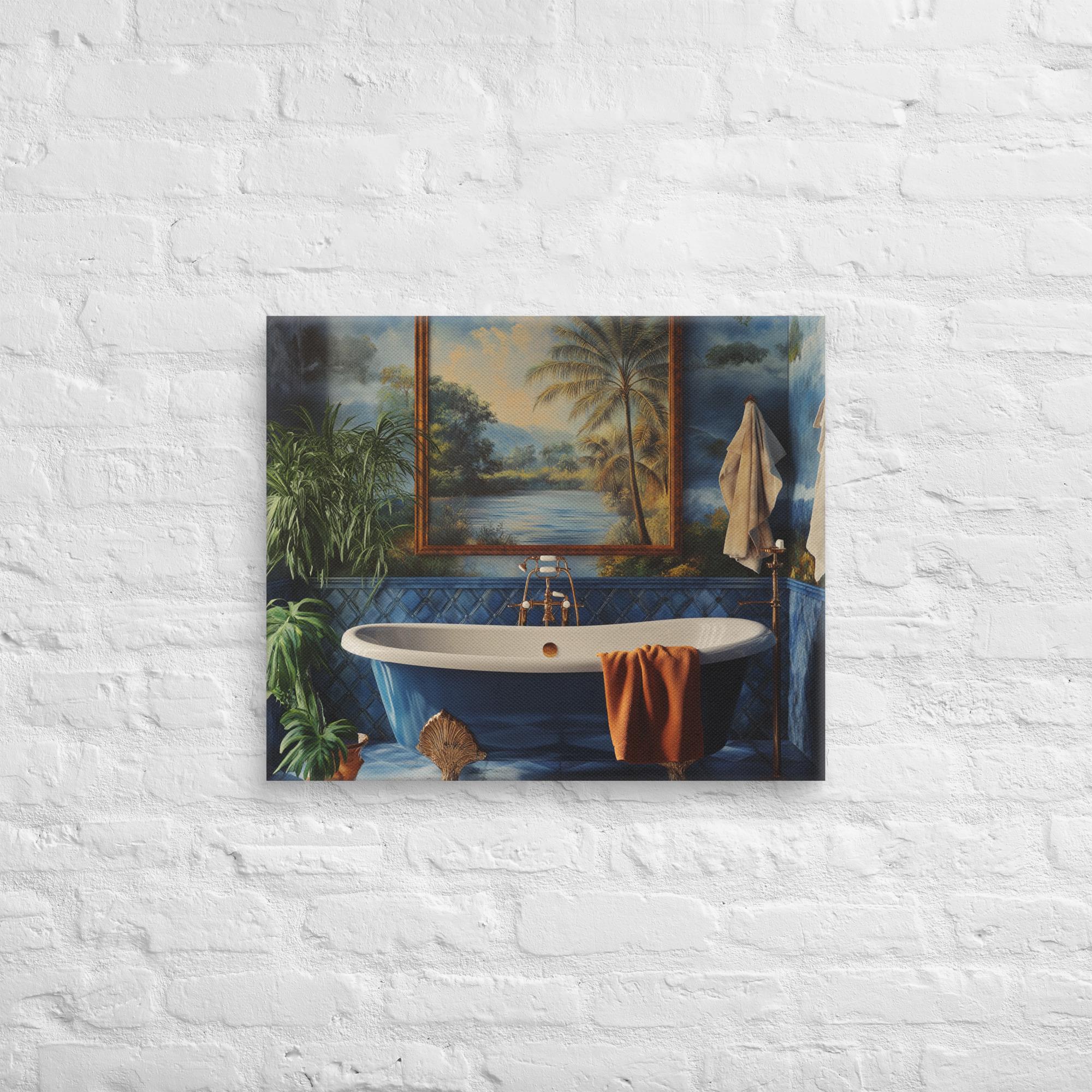 Tropical Oasis Retreat Canvas 16