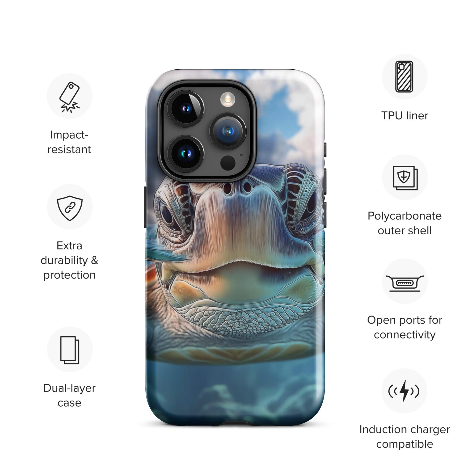 Sea Turtle Tough Case for iPhone® 19