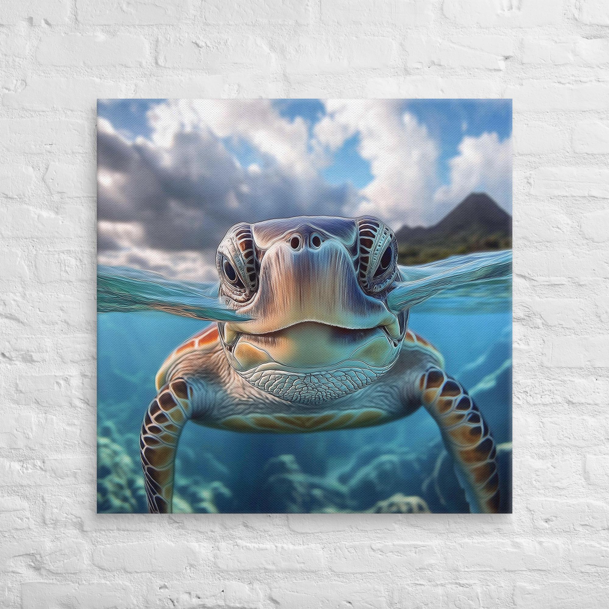 Ocean's Guardian Canvas 32