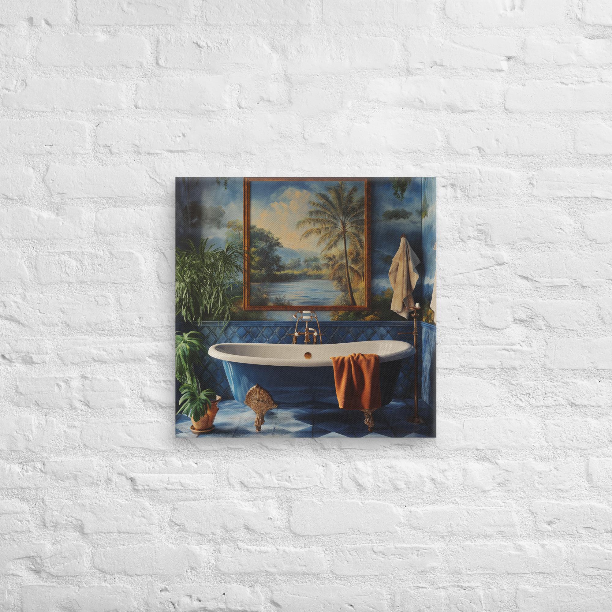 Tropical Oasis Retreat Canvas 15