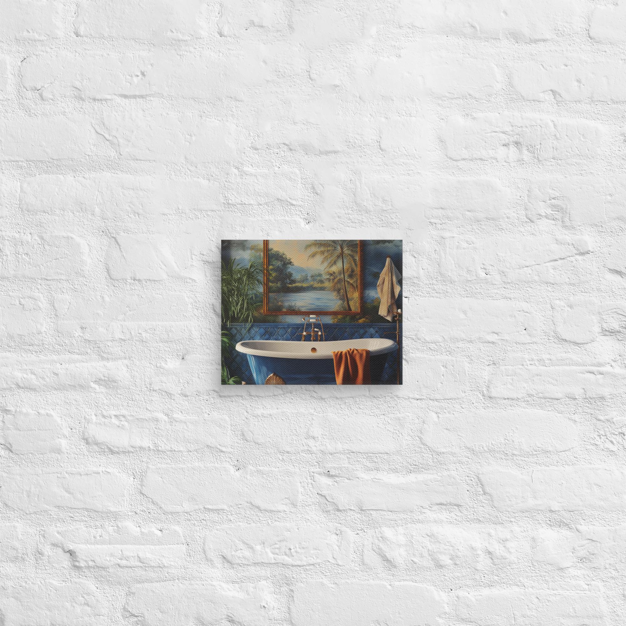 Tropical Oasis Retreat Canvas 37