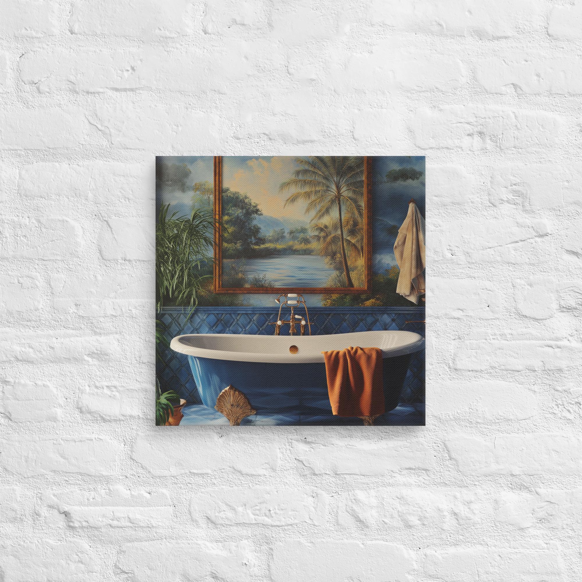 Tropical Oasis Retreat Canvas 43