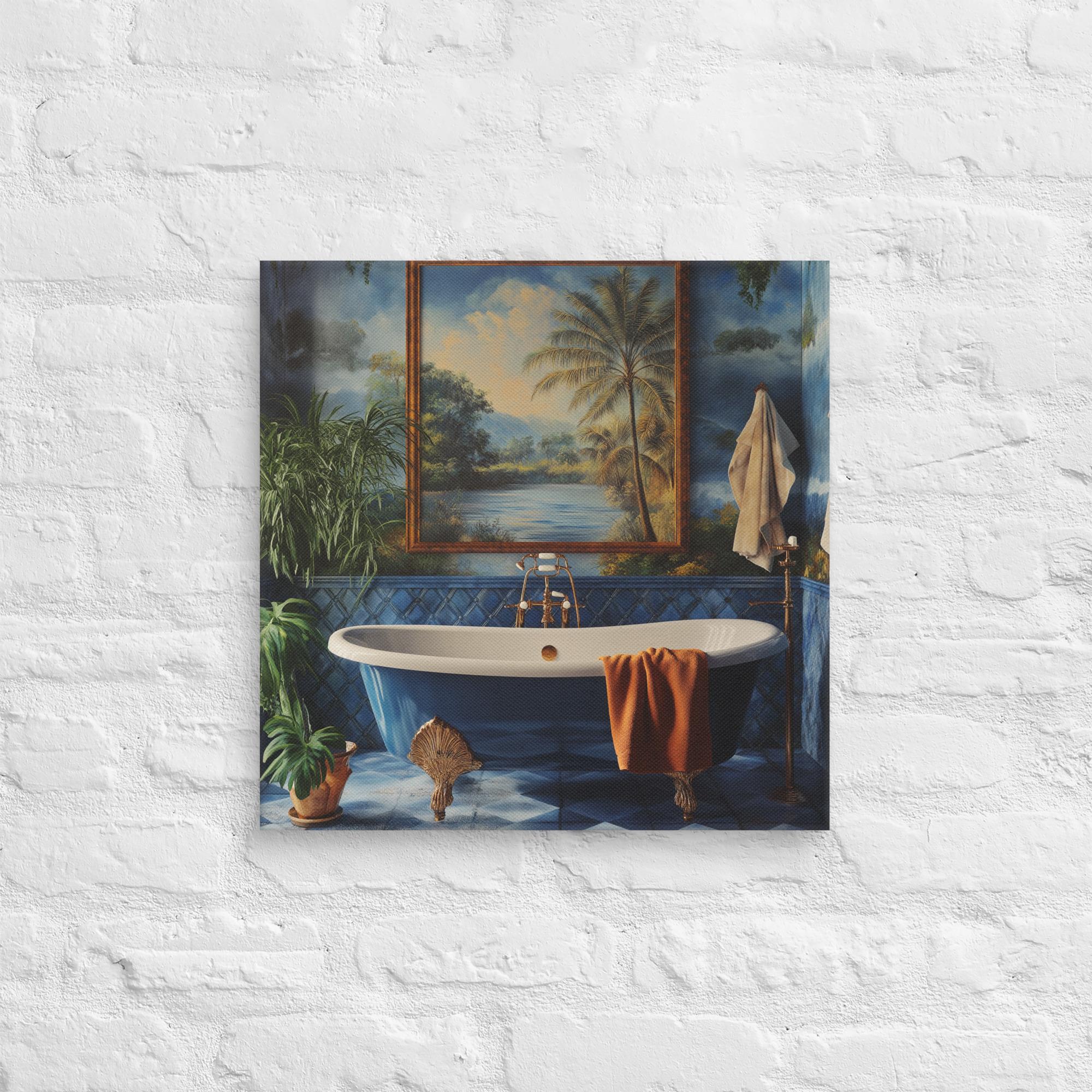 Tropical Oasis Retreat Canvas 3