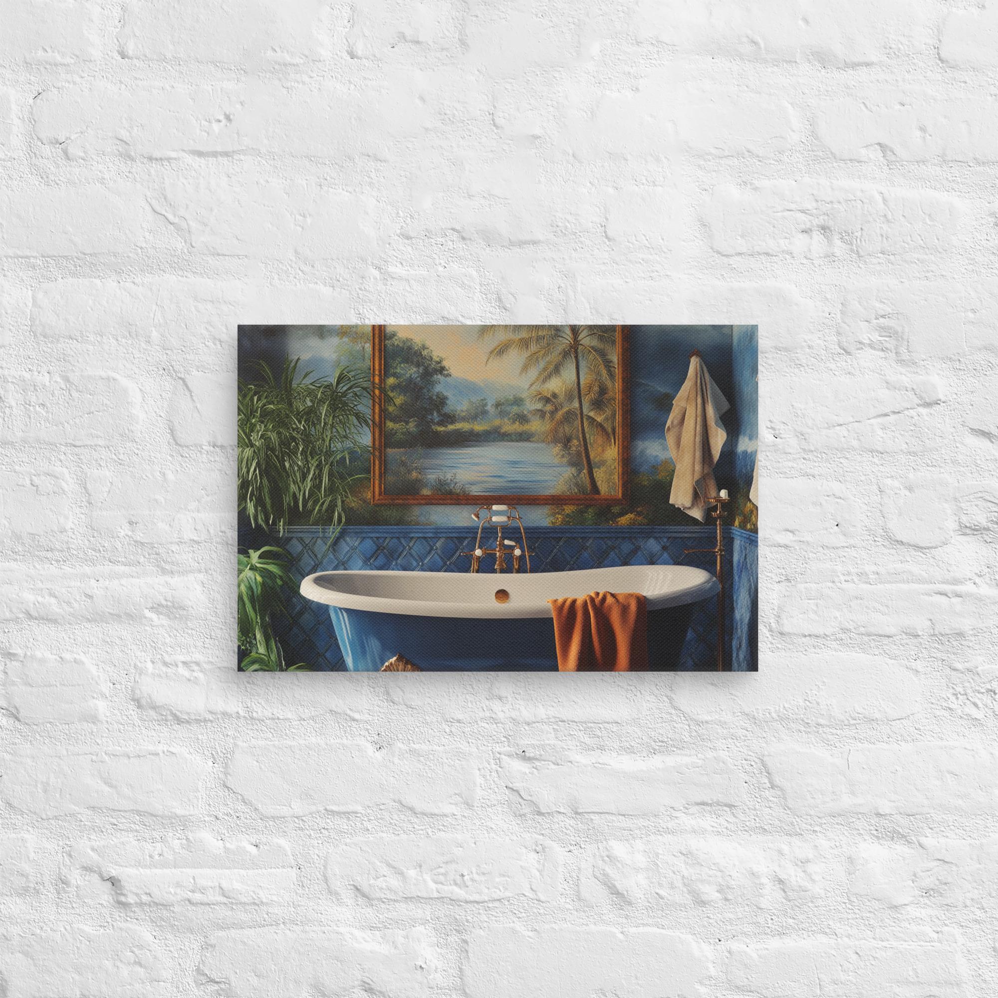 Tropical Oasis Retreat Canvas 7