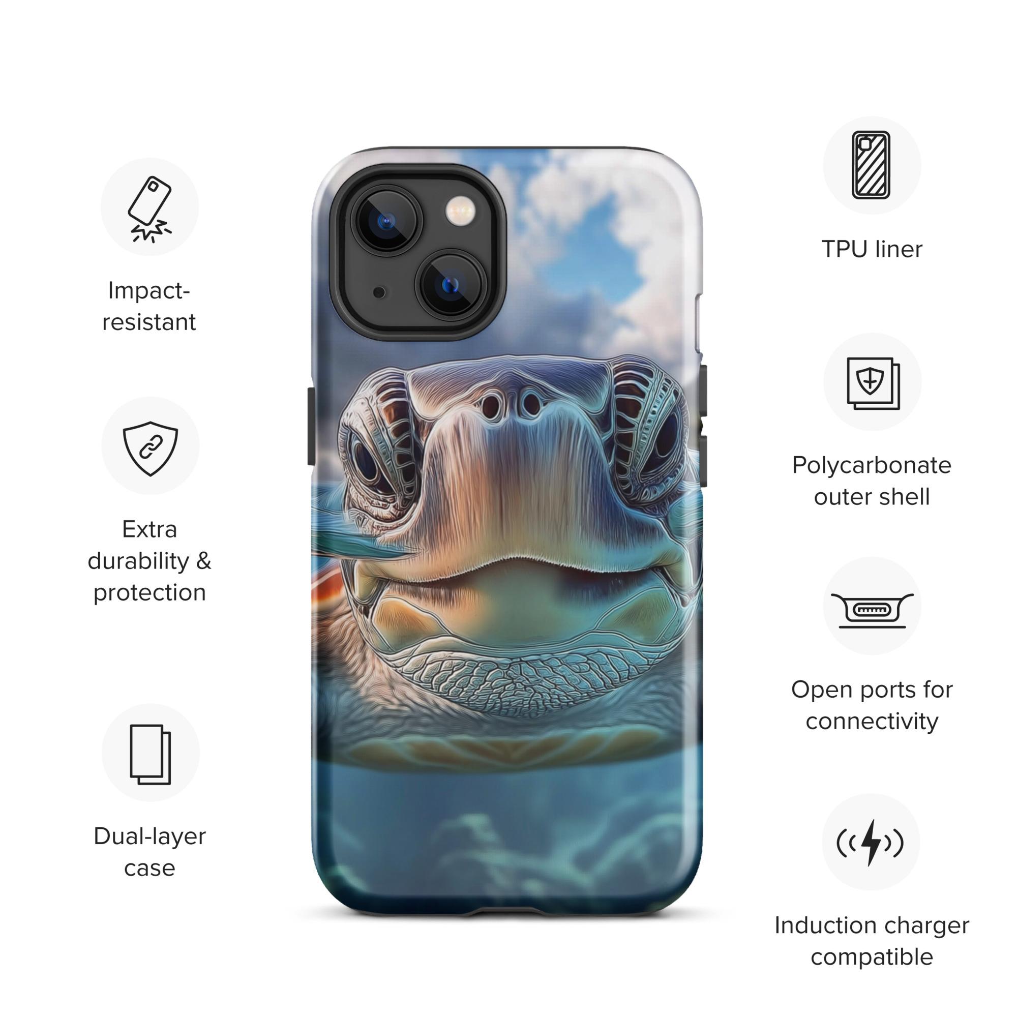 Sea Turtle Tough Case for iPhone® 10