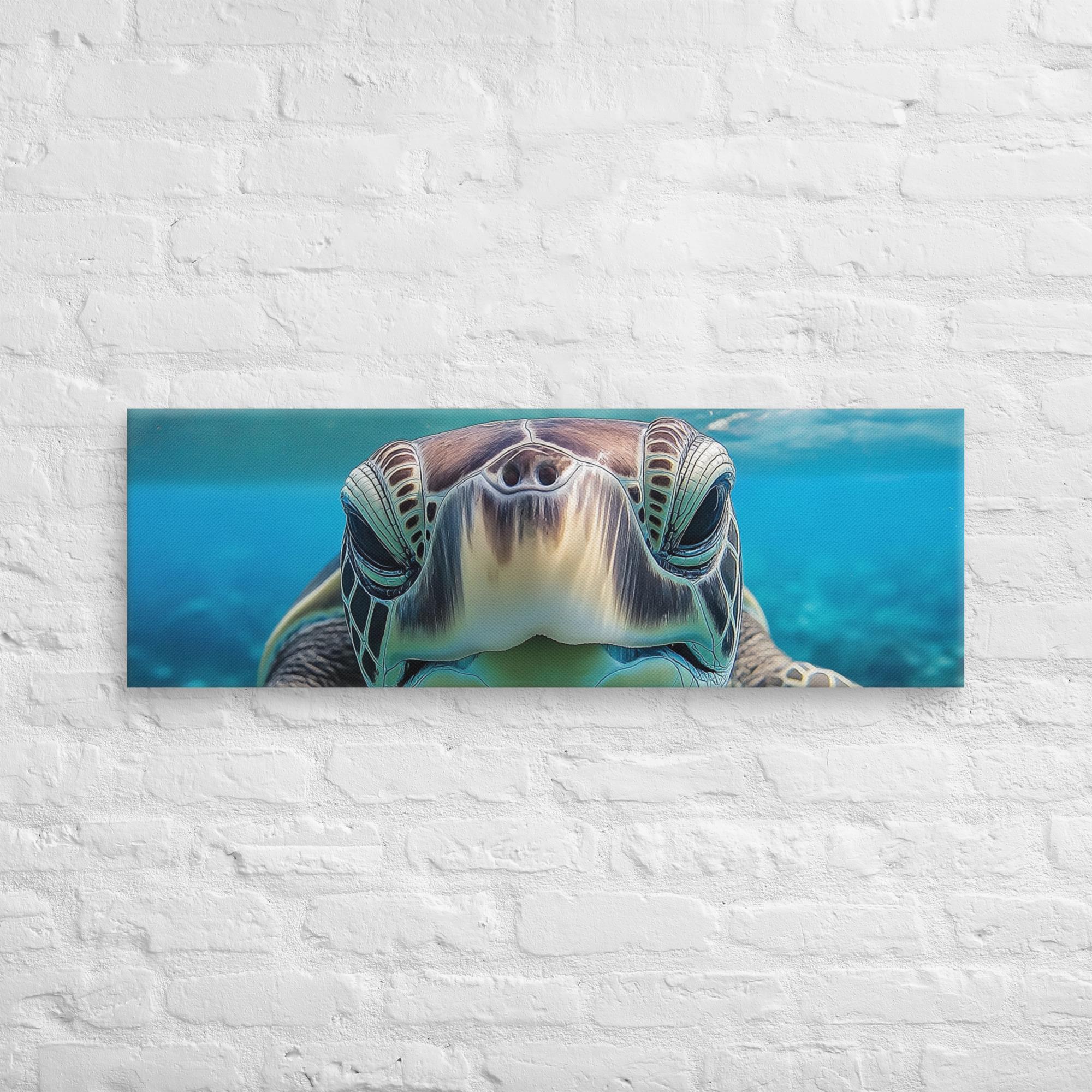 Island Encounter Sea Turtle Canvas 8