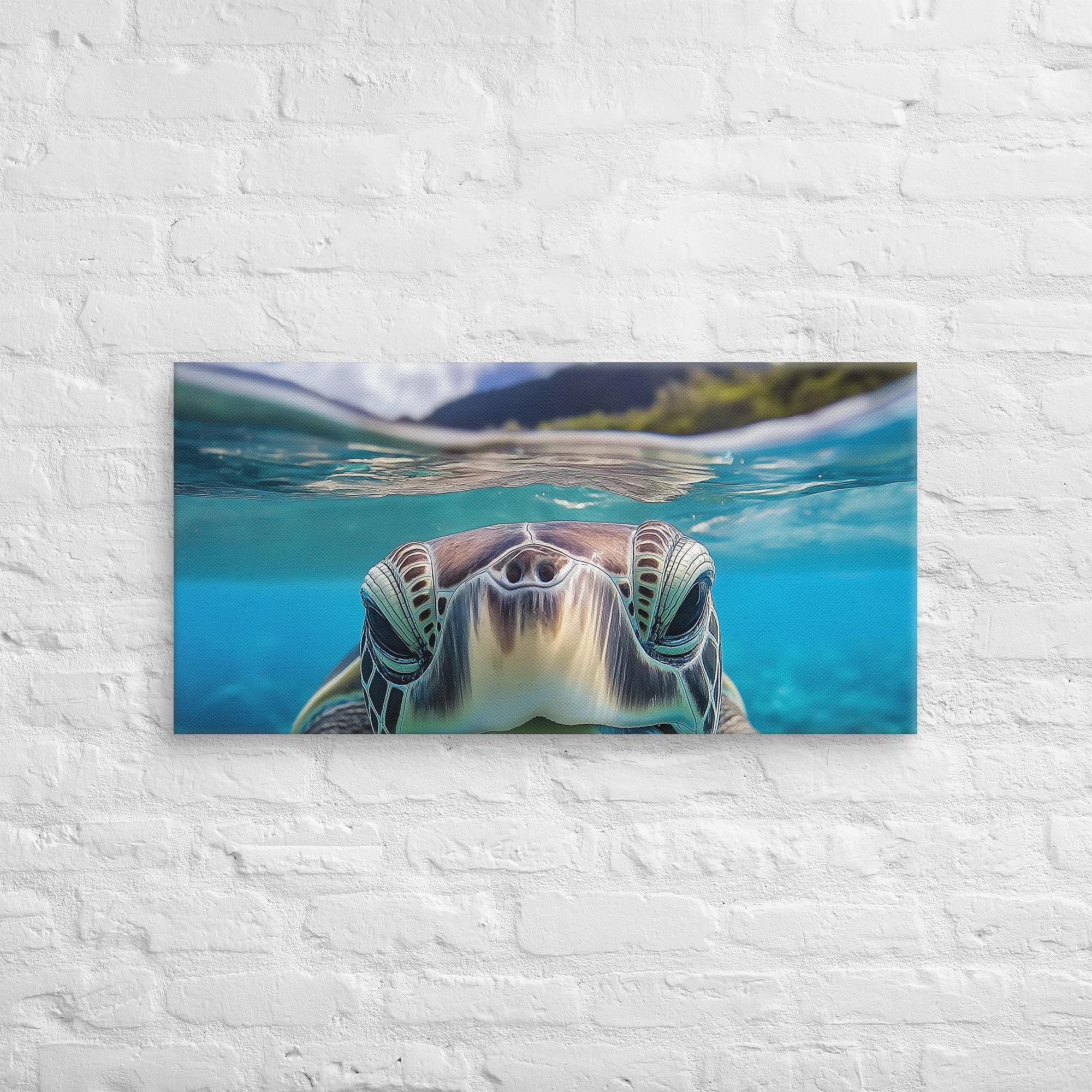 Island Encounter Sea Turtle Canvas 11