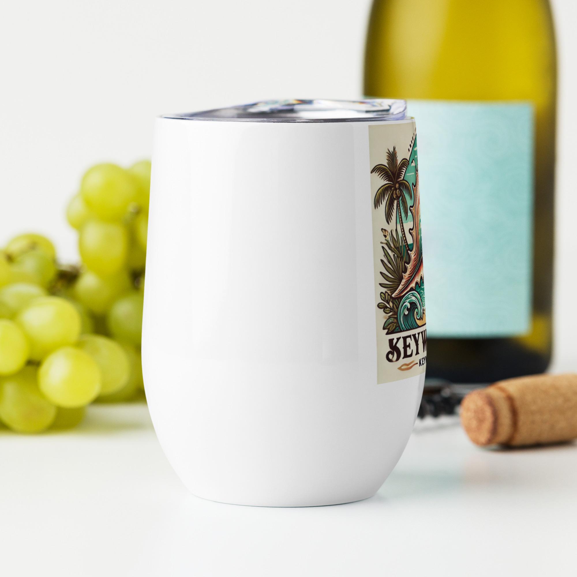 Key West Spirit Conch Shell Wine Tumbler 4